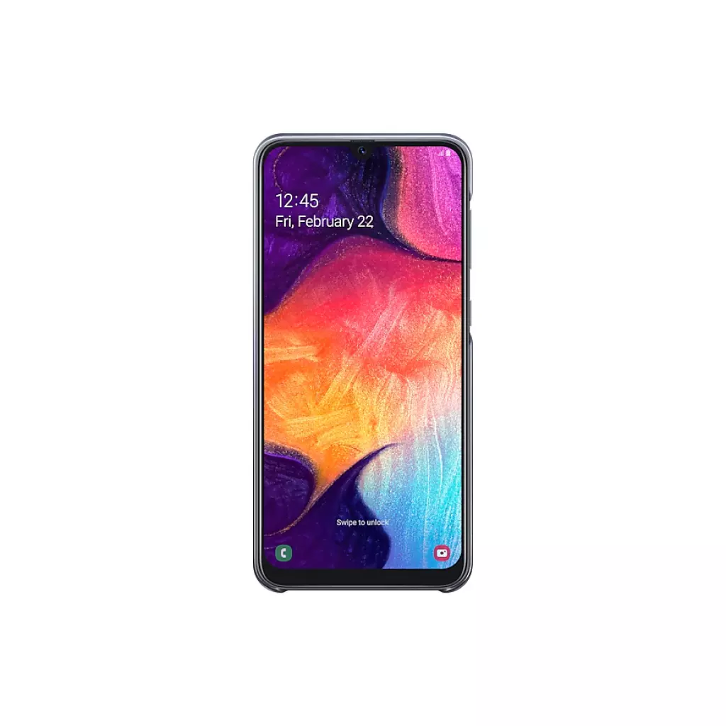 Чехол для моб. телефона Samsung Galaxy A50 (A505F) Gradation Cover Black (EF-AA505CBEGRU) - 1 Чехол для моб. телефона Samsung Galaxy A50 (A505F) Gradation Cover Black (EF-AA505CBEGRU) - 1