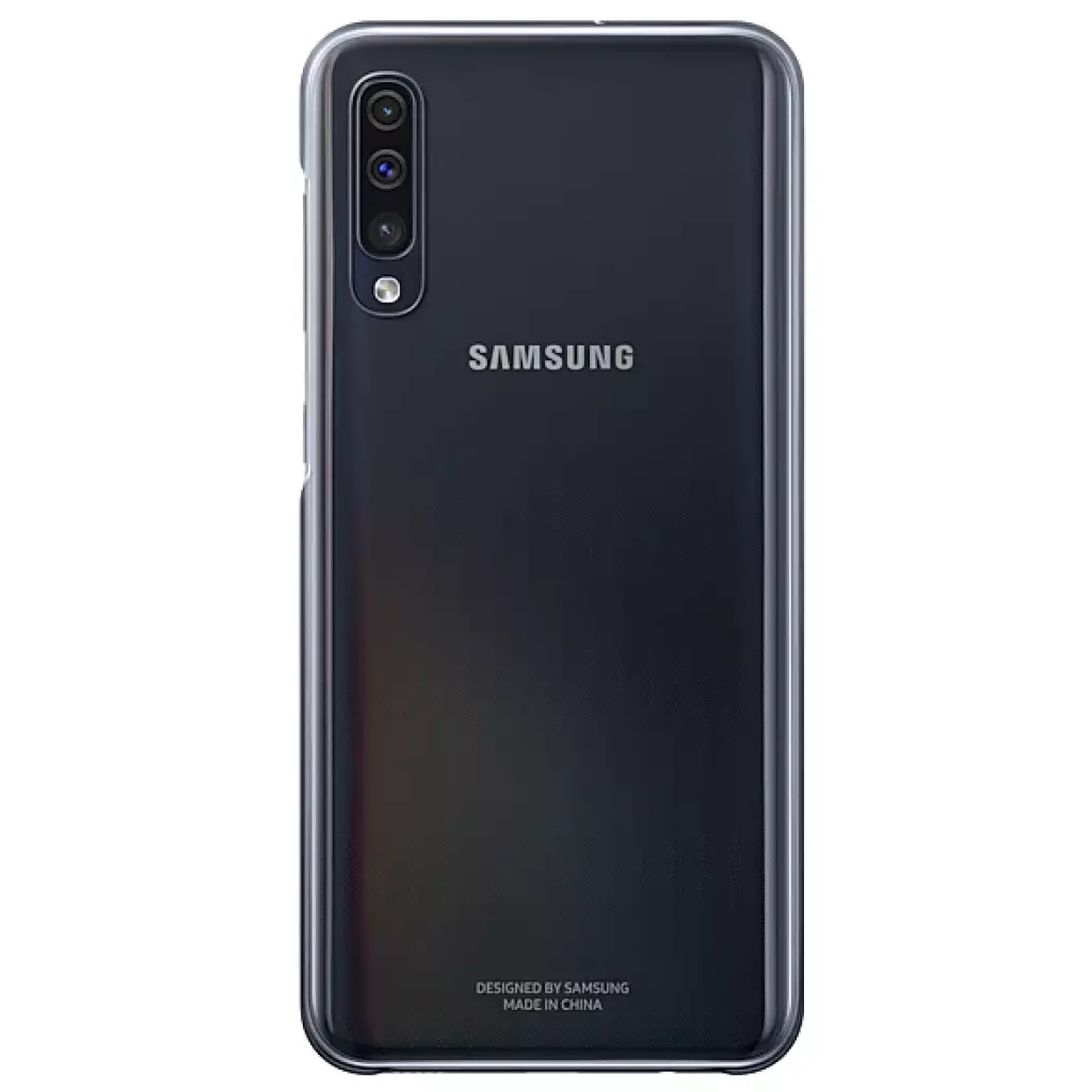 Чехол для моб. телефона Samsung Galaxy A50 (A505F) Gradation Cover Black (EF-AA505CBEGRU)