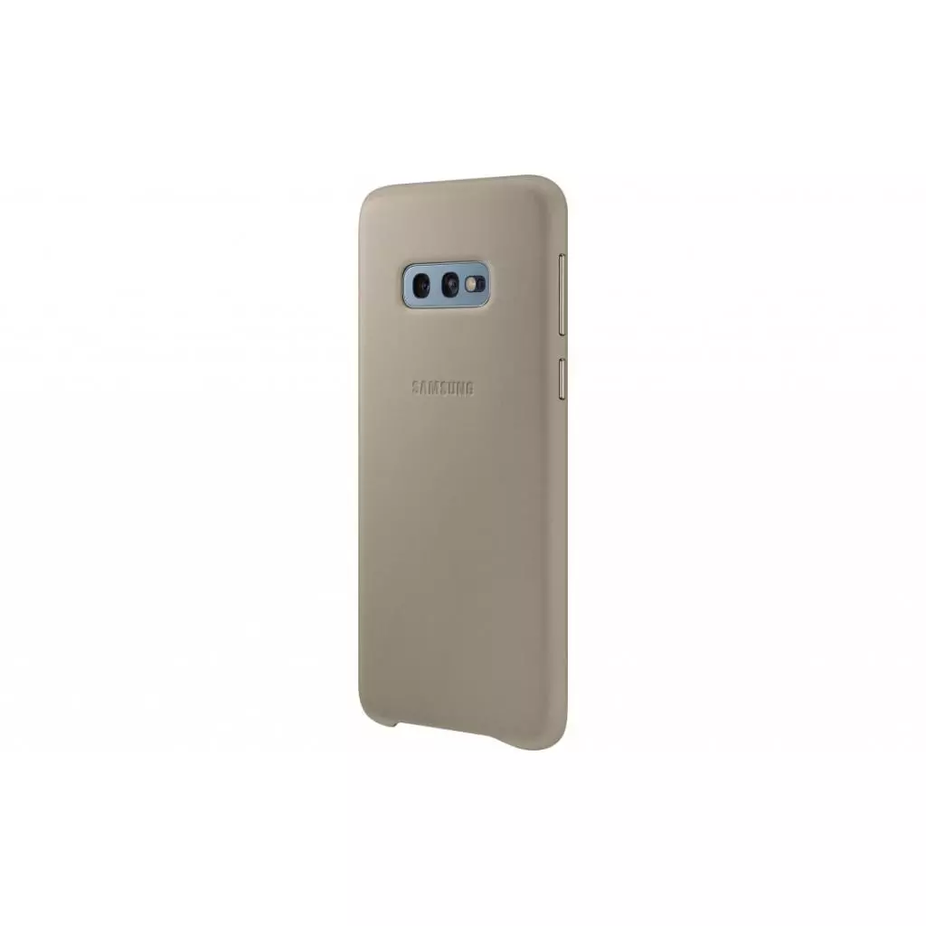 Чехол для моб. телефона Samsung Galaxy S10e (G970) Leather Cover Gray (EF-VG970LJEGRU) - 1 Чехол для моб. телефона Samsung Galaxy S10e (G970) Leather Cover Gray (EF-VG970LJEGRU) - 1