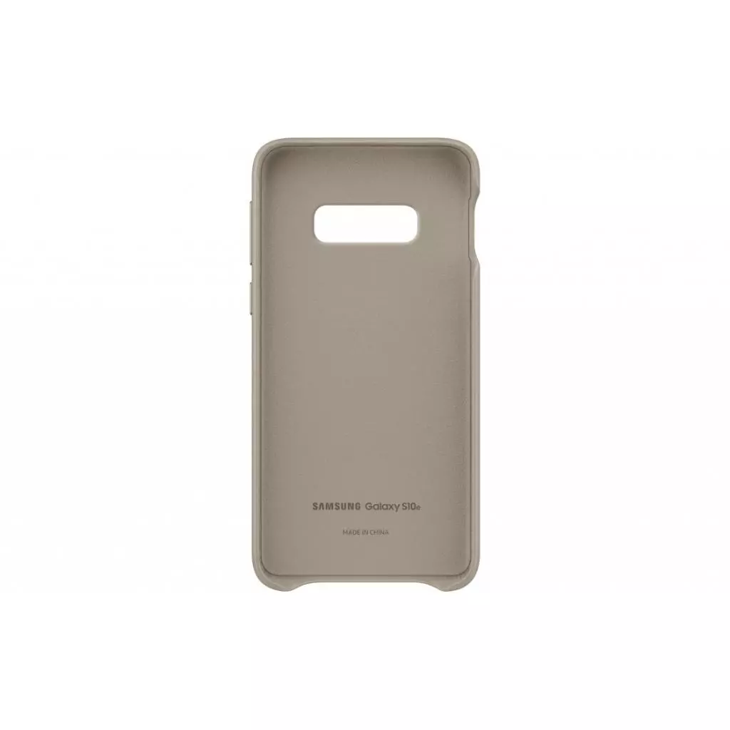 Чехол для моб. телефона Samsung Galaxy S10e (G970) Leather Cover Gray (EF-VG970LJEGRU) - 2 Чехол для моб. телефона Samsung Galaxy S10e (G970) Leather Cover Gray (EF-VG970LJEGRU) - 2