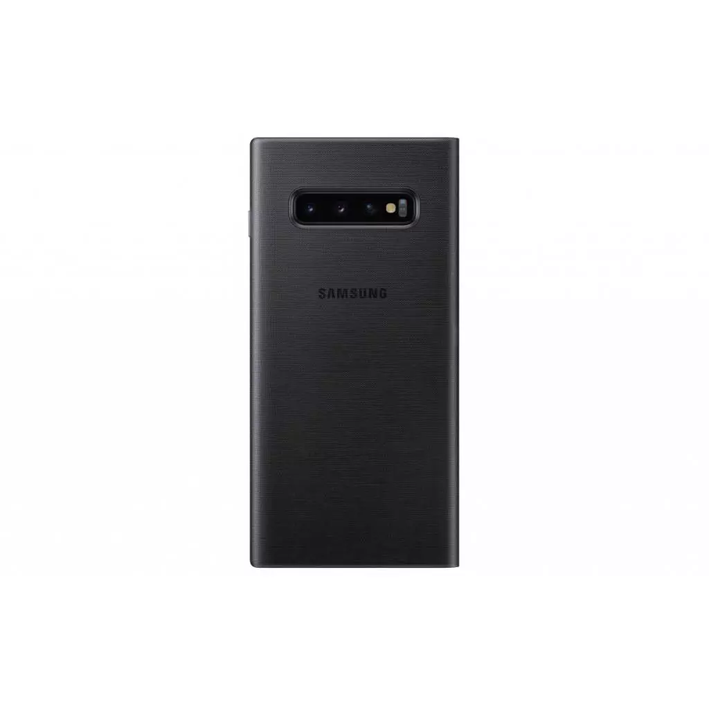 Чехол для моб. телефона Samsung Galaxy S10+ (G975) LED View Cover Black (EF-NG975PBEGRU) - 3