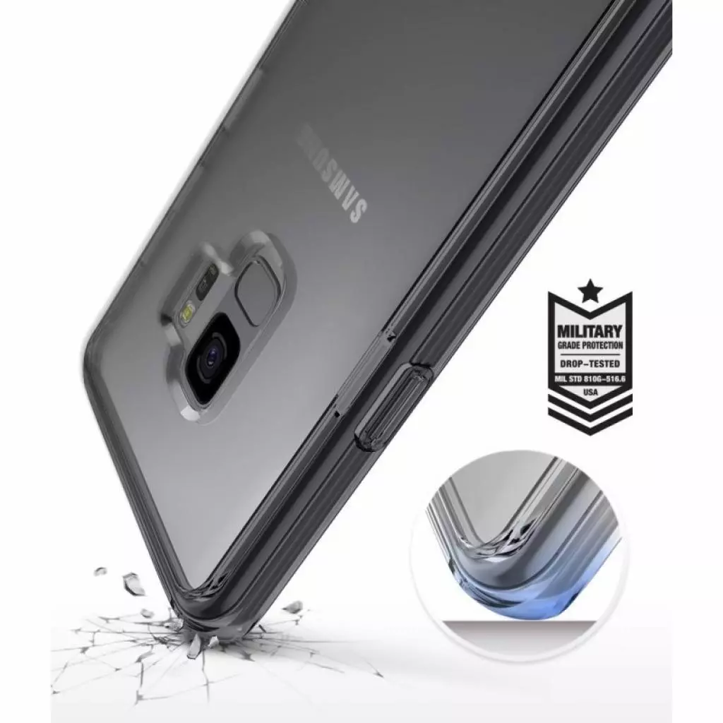 Чехол для моб. телефона Ringke Fusion Samsung Galaxy S9 Smoke Black (RCS4415) - 2 Чехол для моб. телефона Ringke Fusion Samsung Galaxy S9 Smoke Black (RCS4415) - 2