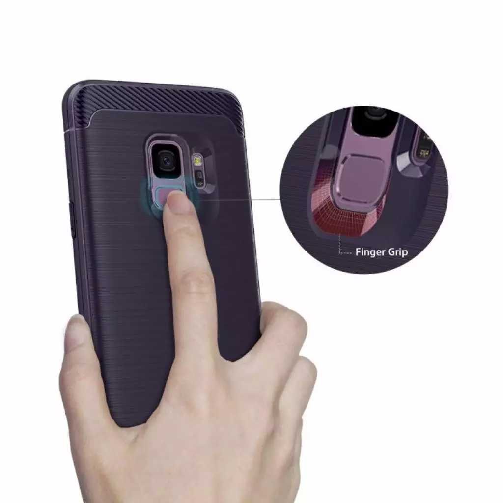 Чехол для моб. телефона Ringke Onyx Samsung Galaxy S9 Plum Violet (RCS4418) - 2 Чехол для моб. телефона Ringke Onyx Samsung Galaxy S9 Plum Violet (RCS4418) - 2