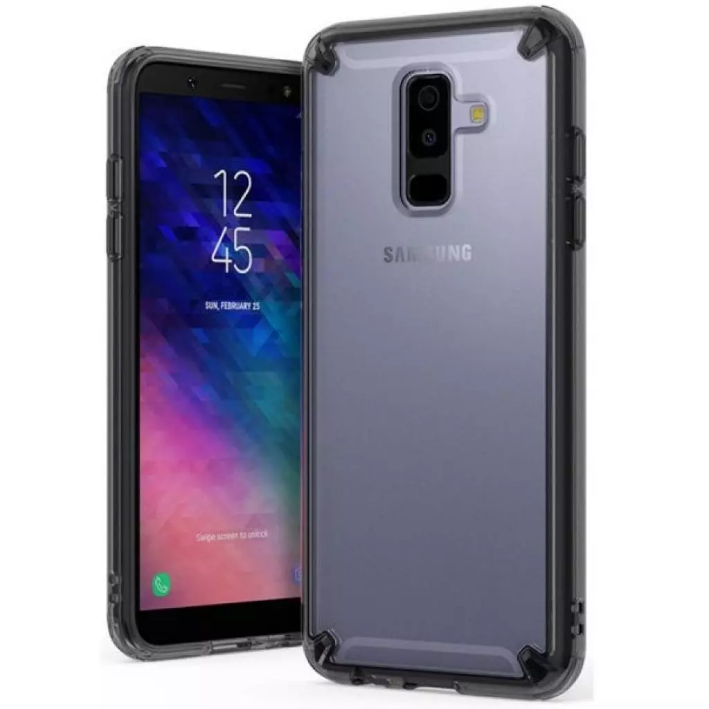 Чехол для моб. телефона Ringke Fusion Samsung Galaxy A6 Plus Smoke Black (RCS4440)