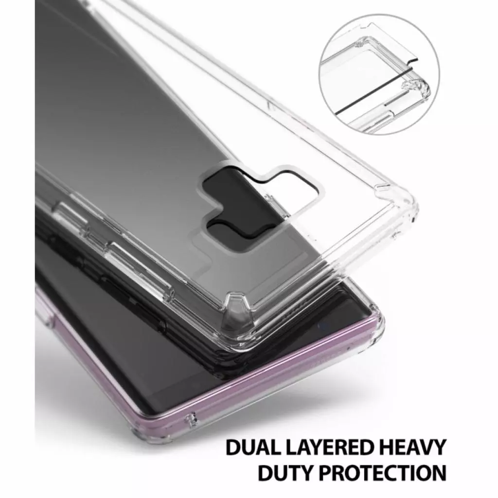Чехол для моб. телефона Ringke Fusion Samsung Galaxy Note 9 Smoke Black (RCS4458) - 2 Чехол для моб. телефона Ringke Fusion Samsung Galaxy Note 9 Smoke Black (RCS4458) - 2