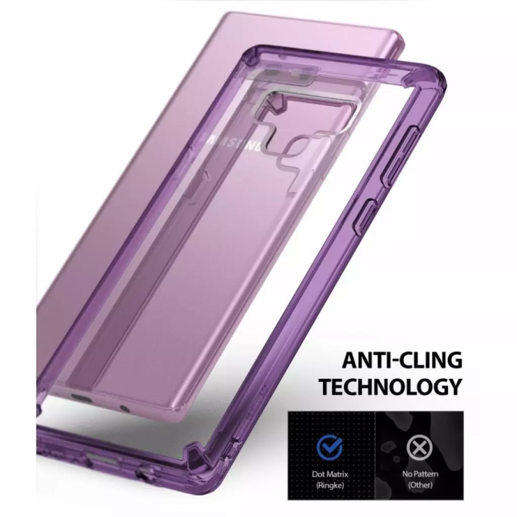 Чехол для моб. телефона Ringke Fusion Samsung Galaxy Note 9 Clear (RCS4457) - 1 Чехол для моб. телефона Ringke Fusion Samsung Galaxy Note 9 Clear (RCS4457) - 1