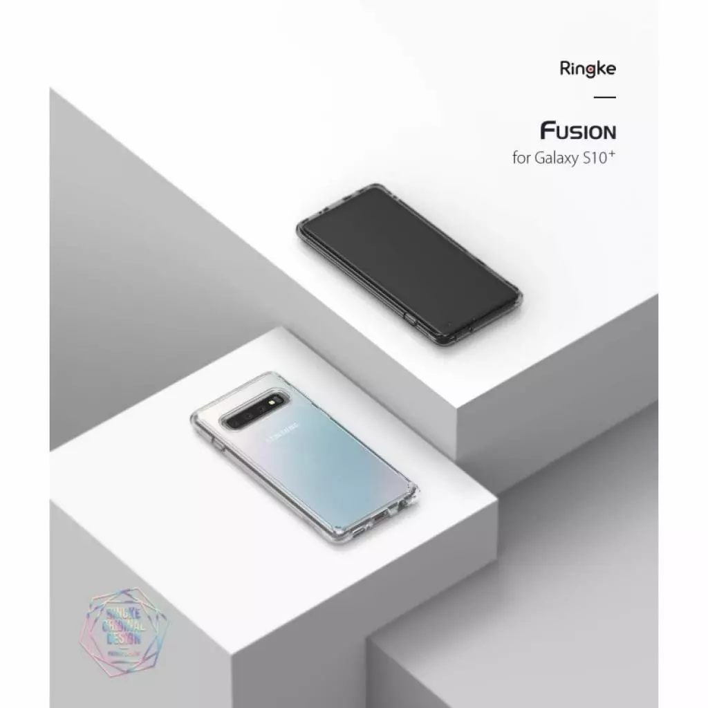 Чехол для моб. телефона Ringke Fusion Samsung Galaxy S10 Plus Clear (RCS4516) - 3