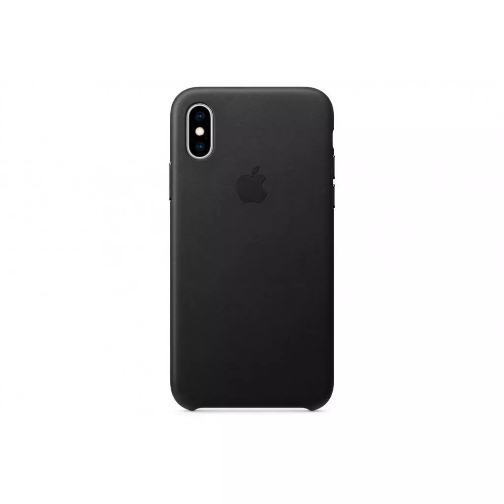 Чехол для моб. телефона Apple iPhone XS Leather Case - Black, Model (MRWM2ZM/A) - 1 Чехол для моб. телефона Apple iPhone XS Leather Case - Black, Model (MRWM2ZM/A) - 1