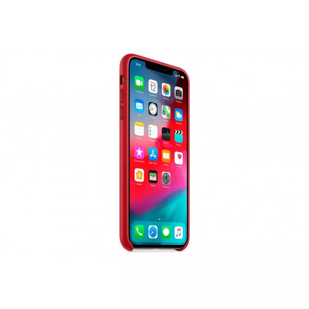 Чехол для моб. телефона Apple iPhone XS Max Leather Case - (PRODUCT)RED, Model (MRWQ2ZM/A) - 2