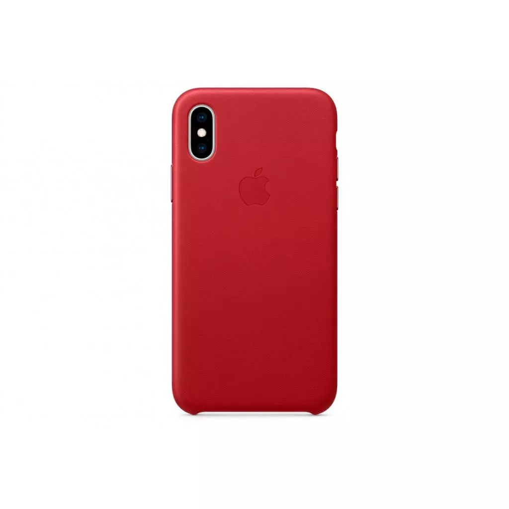Чехол для моб. телефона Apple iPhone XS Leather Case - (PRODUCT)RED, Model (MRWK2ZM/A) - 1 Чехол для моб. телефона Apple iPhone XS Leather Case - (PRODUCT)RED, Model (MRWK2ZM/A) - 1