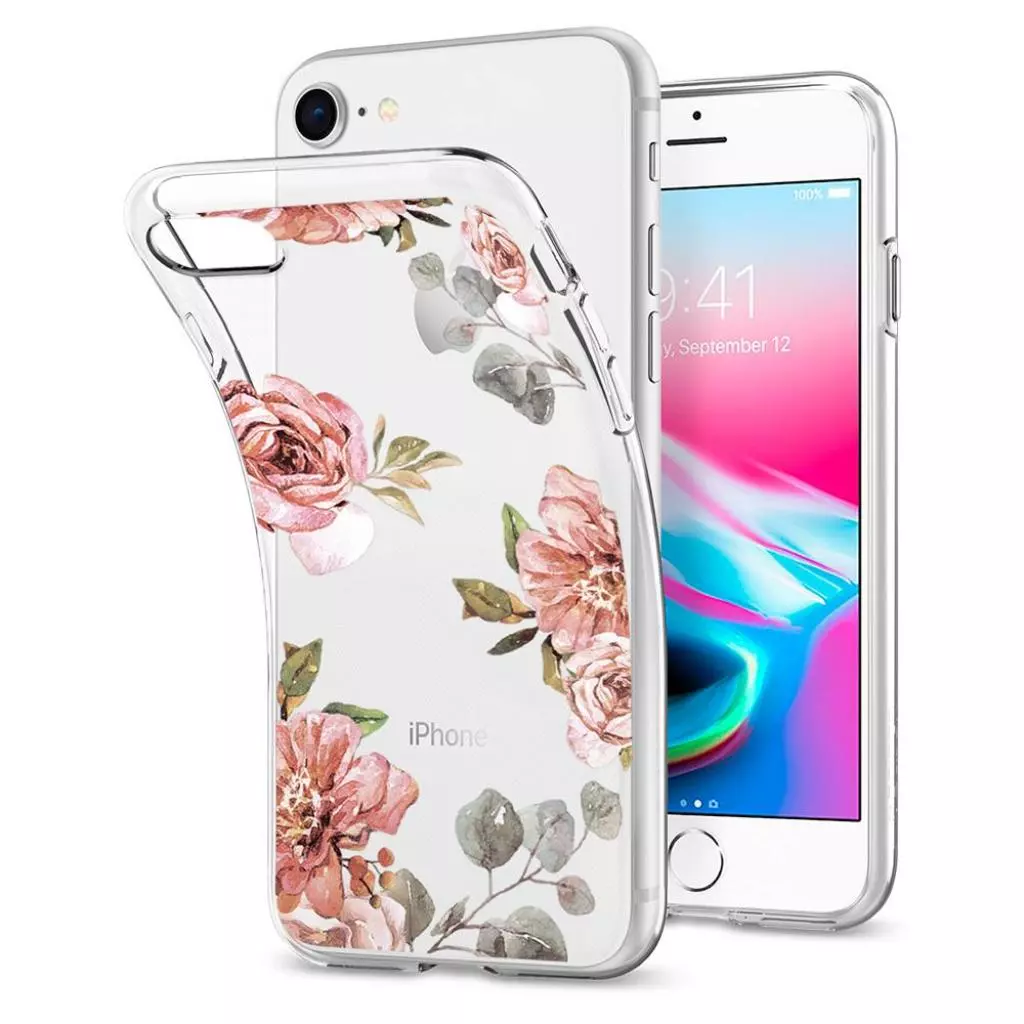 Чехол для моб. телефона Spigen iPhone 8/7 Liquid Crystal Aquarelle Rose (054CS22619) - 8 Чехол для моб. телефона Spigen iPhone 8/7 Liquid Crystal Aquarelle Rose (054CS22619) - 8