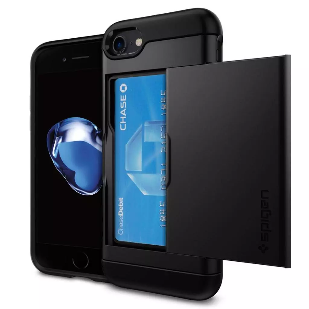 Чехол для моб. телефона Spigen iPhone 8/7 Slim Armor CS Black (042CS20455) - 1 Чехол для моб. телефона Spigen iPhone 8/7 Slim Armor CS Black (042CS20455) - 1