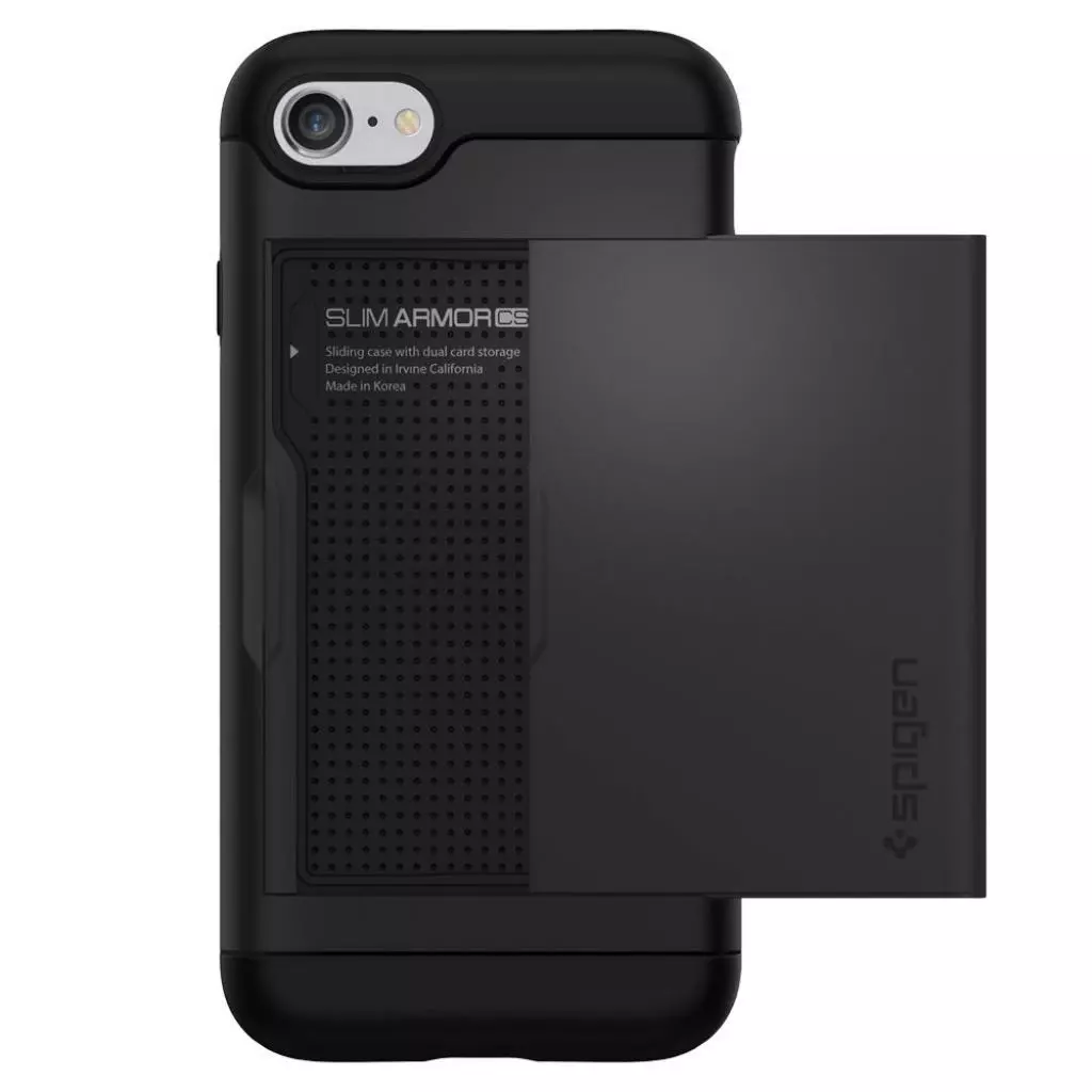 Чехол для моб. телефона Spigen iPhone 8/7 Slim Armor CS Black (042CS20455)