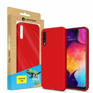 Чехол для моб. телефона MakeFuture Flex Case (Soft-touch TPU) Samsung A50 Red (MCF-SA505RD)