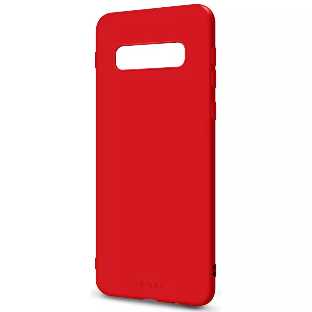 Чехол для моб. телефона MakeFuture Flex Case (Soft-touch TPU) Samsung S10 Red (MCF-SS10RD) - 1 Чехол для моб. телефона MakeFuture Flex Case (Soft-touch TPU) Samsung S10 Red (MCF-SS10RD) - 1
