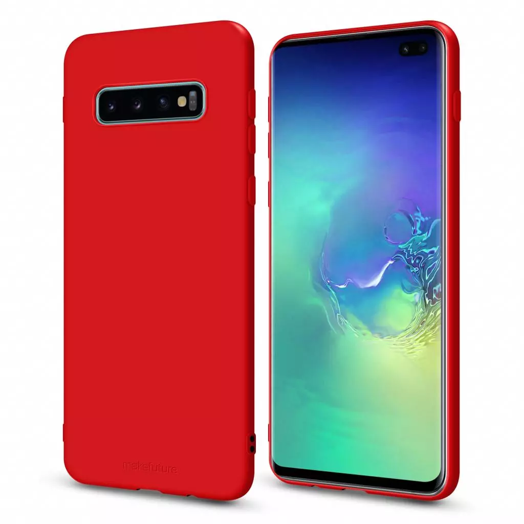 Чехол для моб. телефона MakeFuture Flex Case (Soft-touch TPU) Samsung S10 Plus Red (MCF-SS10PRD) - 3