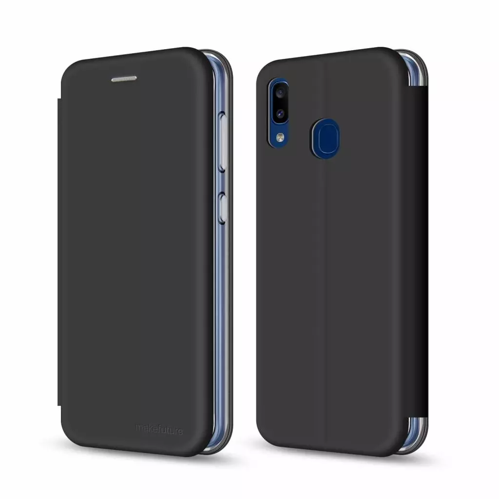 Чехол для моб. телефона MakeFuture Flip Case (Soft-Touch PU) Samsung A20/A30 Black (MCP-SA205BK) - 1 Чехол для моб. телефона MakeFuture Flip Case (Soft-Touch PU) Samsung A20/A30 Black (MCP-SA205BK) - 1
