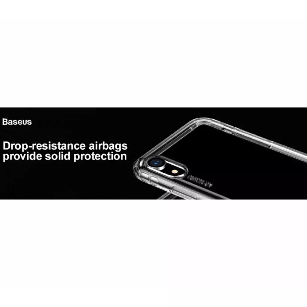 Чехол для моб. телефона Baseus iPhone XR Safety Airbags, TR (ARAPIPH61-SF02) - 1 Чехол для моб. телефона Baseus iPhone XR Safety Airbags, TR (ARAPIPH61-SF02) - 1