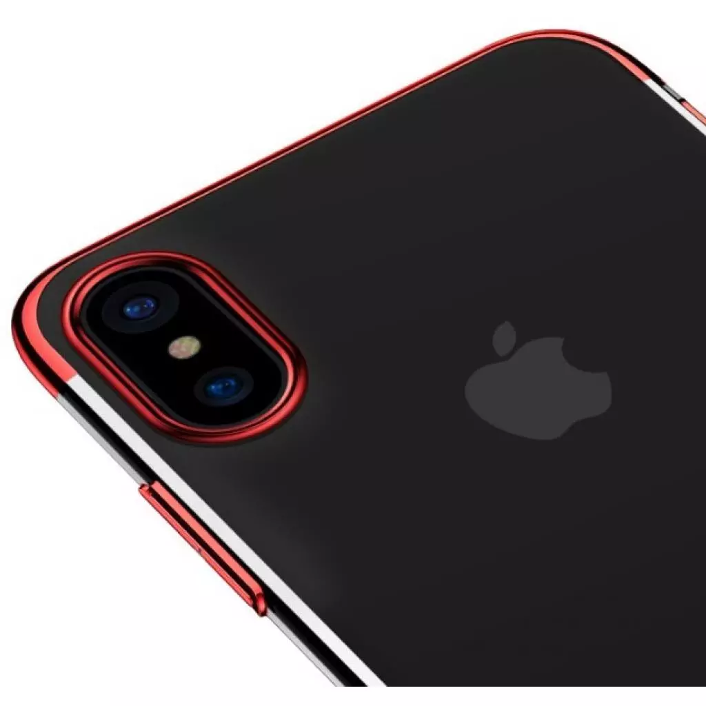 Чехол для моб. телефона Baseus iPhone XS Glitter , Red (WIAPIPH58-DW09) - 1