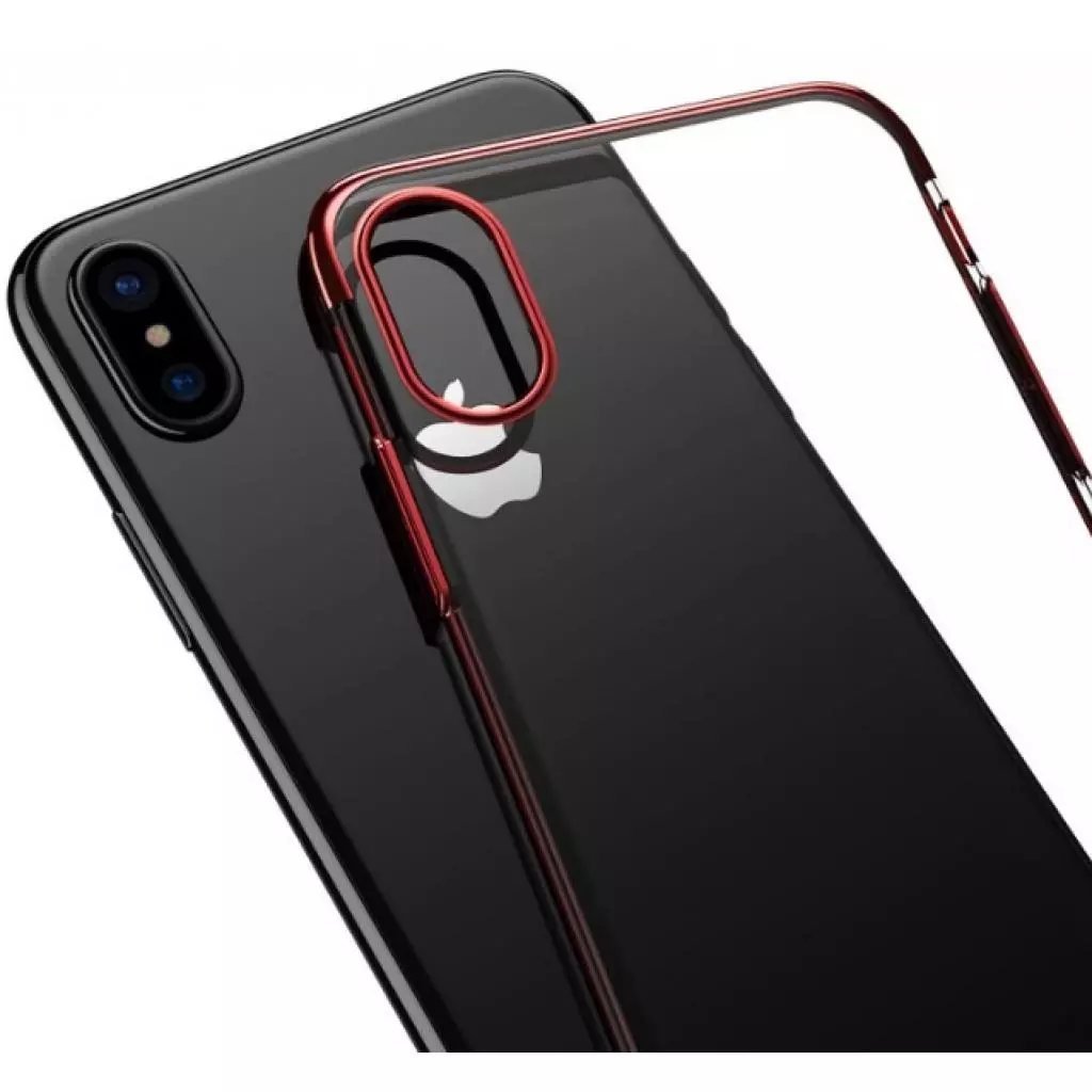 Чехол для моб. телефона Baseus iPhone XS Glitter , Red (WIAPIPH58-DW09) - 2