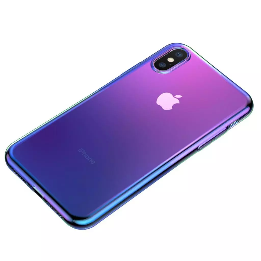 Чехол для моб. телефона Baseus iPhone XS Glow, TR Black (WIAPIPH58-XG01)