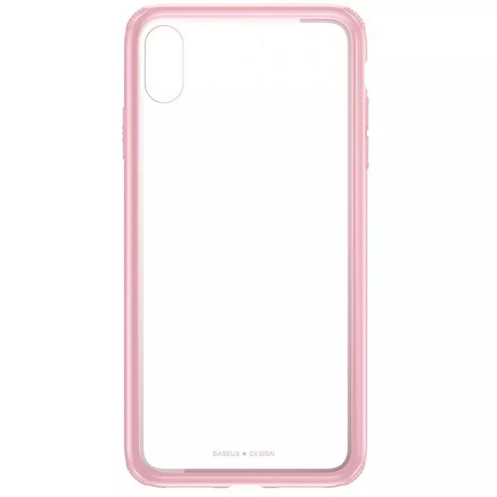 Чехол для моб. телефона Baseus iPhone XS See-through , Pink (WIAPIPH58-YS04)