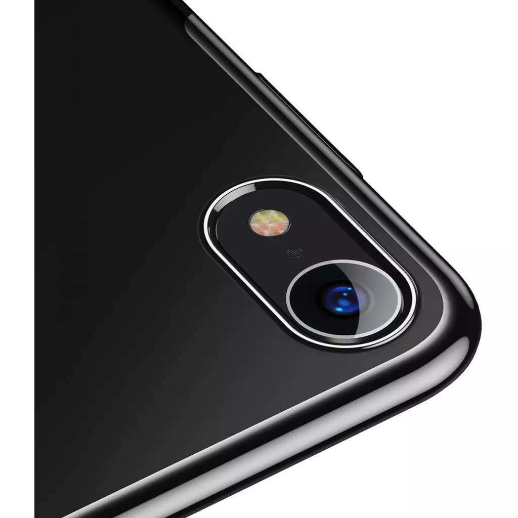 Чехол для моб. телефона Baseus iPhone XR Glitter, Black (WIAPIPH61-DW01) - 2