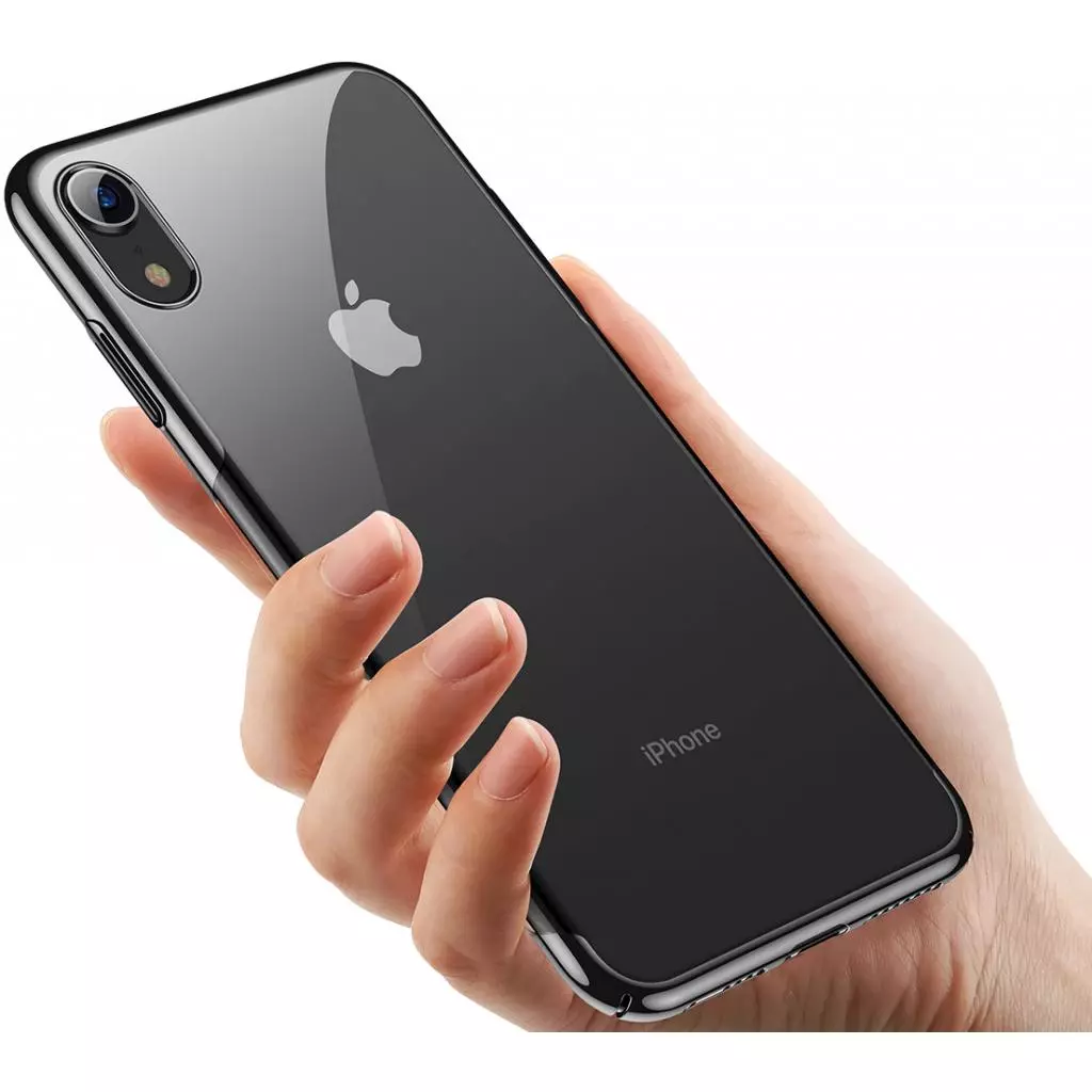 Чехол для моб. телефона Baseus iPhone XR Glitter, Black (WIAPIPH61-DW01) - 3