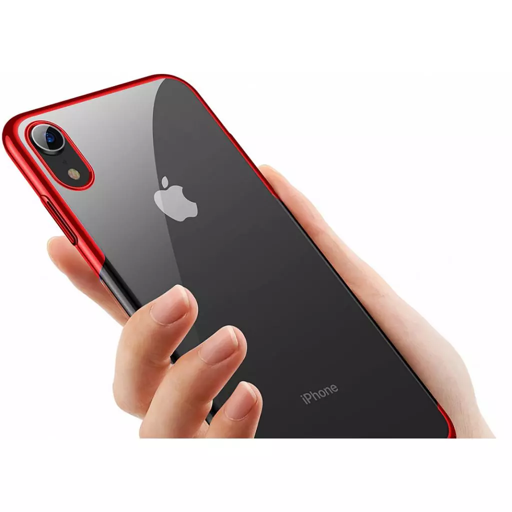Чехол для моб. телефона Baseus iPhone XR Glitter, Red (WIAPIPH61-DW09) - 4