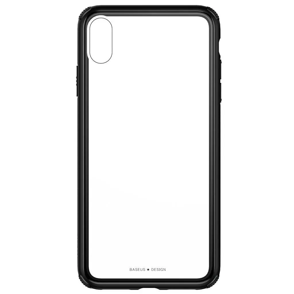 Чехол для моб. телефона Baseus iPhone XS Max See-through , Black (WIAPIPH65-YS01)