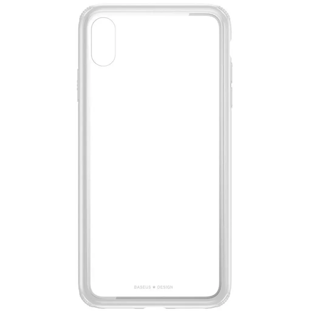 Чехол для моб. телефона Baseus iPhone XS Max See-through , White (WIAPIPH65-YS02)