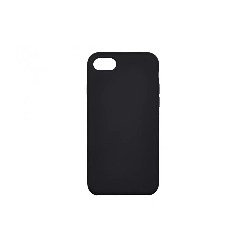 Чехол для моб. телефона 2E Apple iPhone 7/8, Liquid Silicone, Black (2E-IPH-7/8-NKSLS-BK)