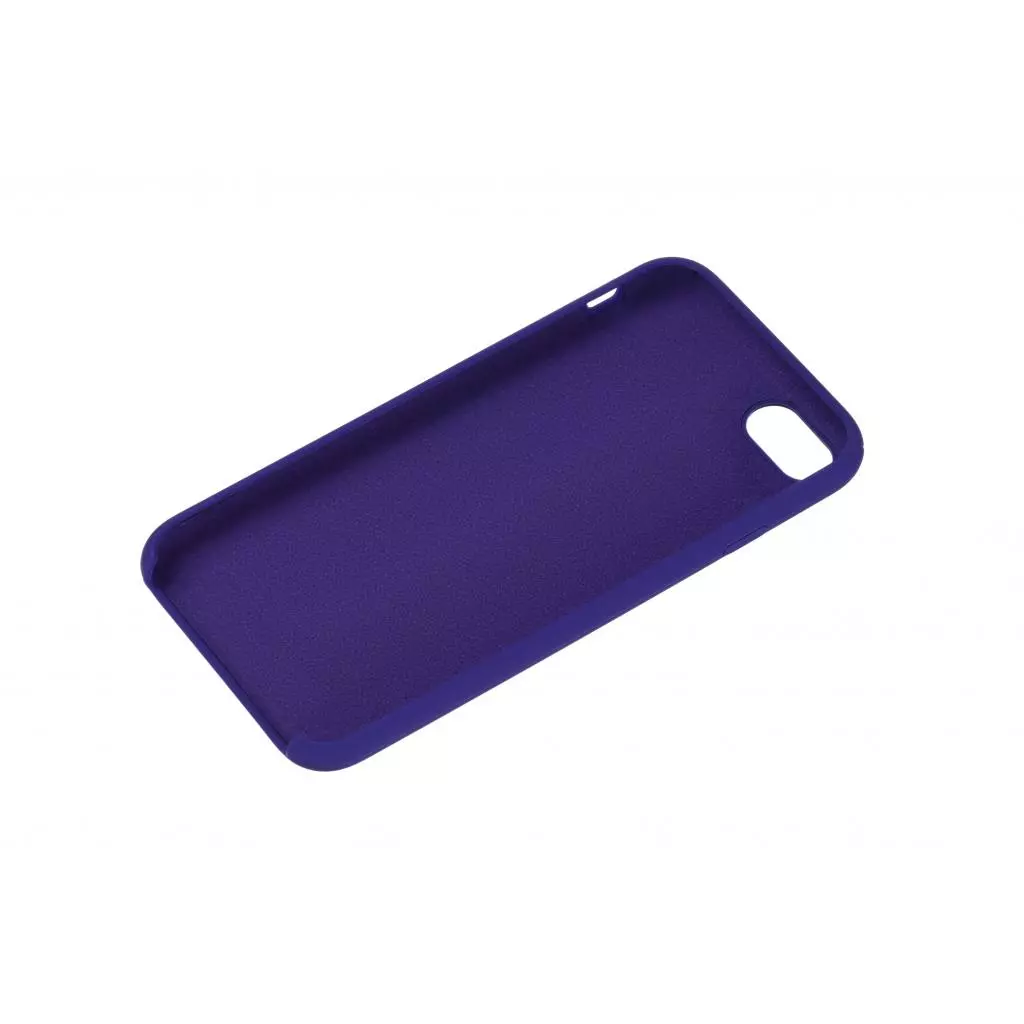 Чехол для моб. телефона 2E Apple iPhone 7/8, Liquid Silicone, Deep Purple (2E-IPH-7/8-NKSLS-DP) - 1
