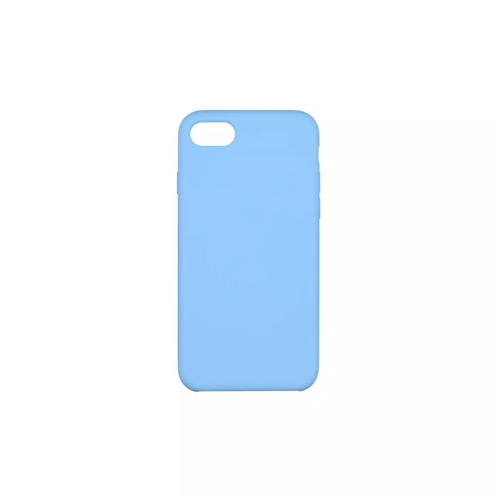 Чехол для моб. телефона 2E Apple iPhone 7/8, Liquid Silicone, Skyblue (2E-IPH-7/8-NKSLS-SKB)