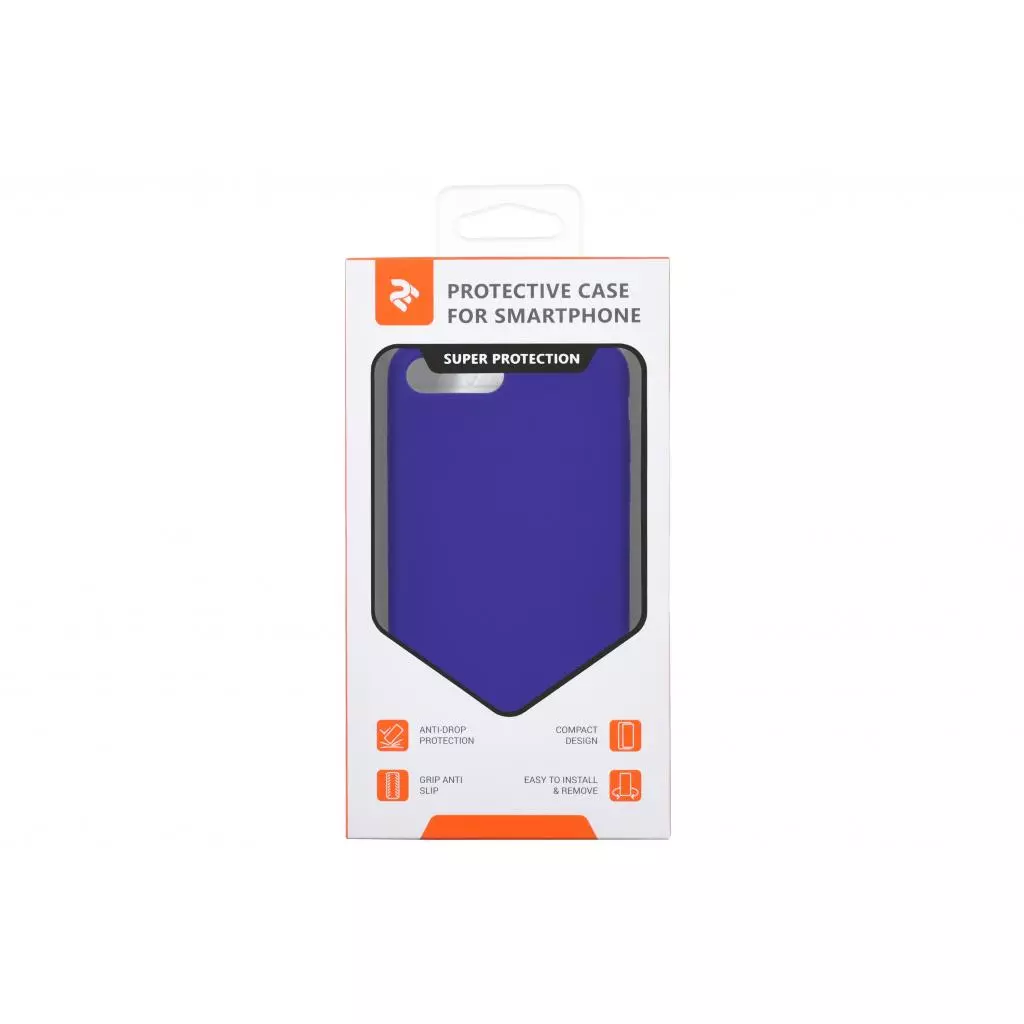 Чехол для моб. телефона 2E Apple iPhone 7/8 Plus, Liquid Silicone, Deep Purple (2E-IPH-7/8P-NKSLS-DP) - 2 Чехол для моб. телефона 2E Apple iPhone 7/8 Plus, Liquid Silicone, Deep Purple (2E-IPH-7/8P-NKSLS-DP) - 2