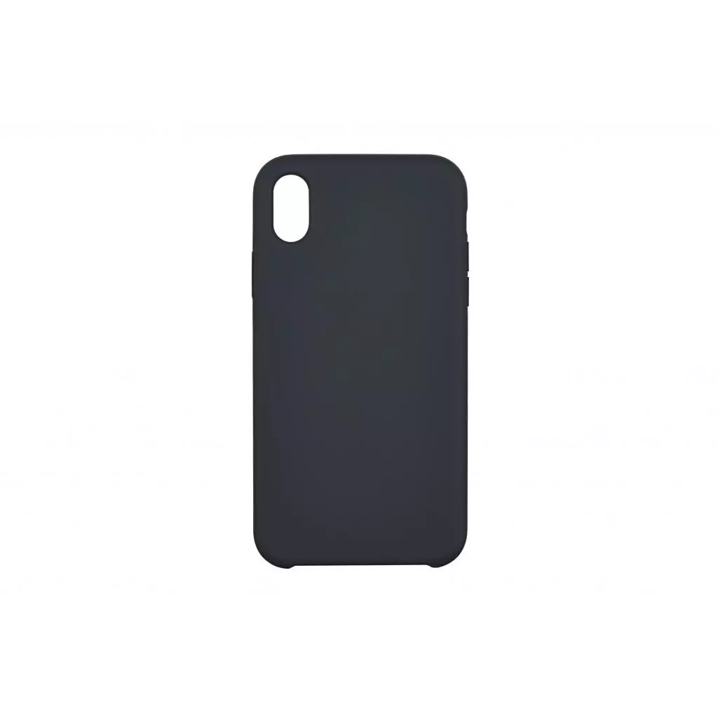 Чехол для моб. телефона 2E Apple iPhone XR, Liquid Silicone, Carbon Grey (2E-IPH-XR-NKSLS-CG)