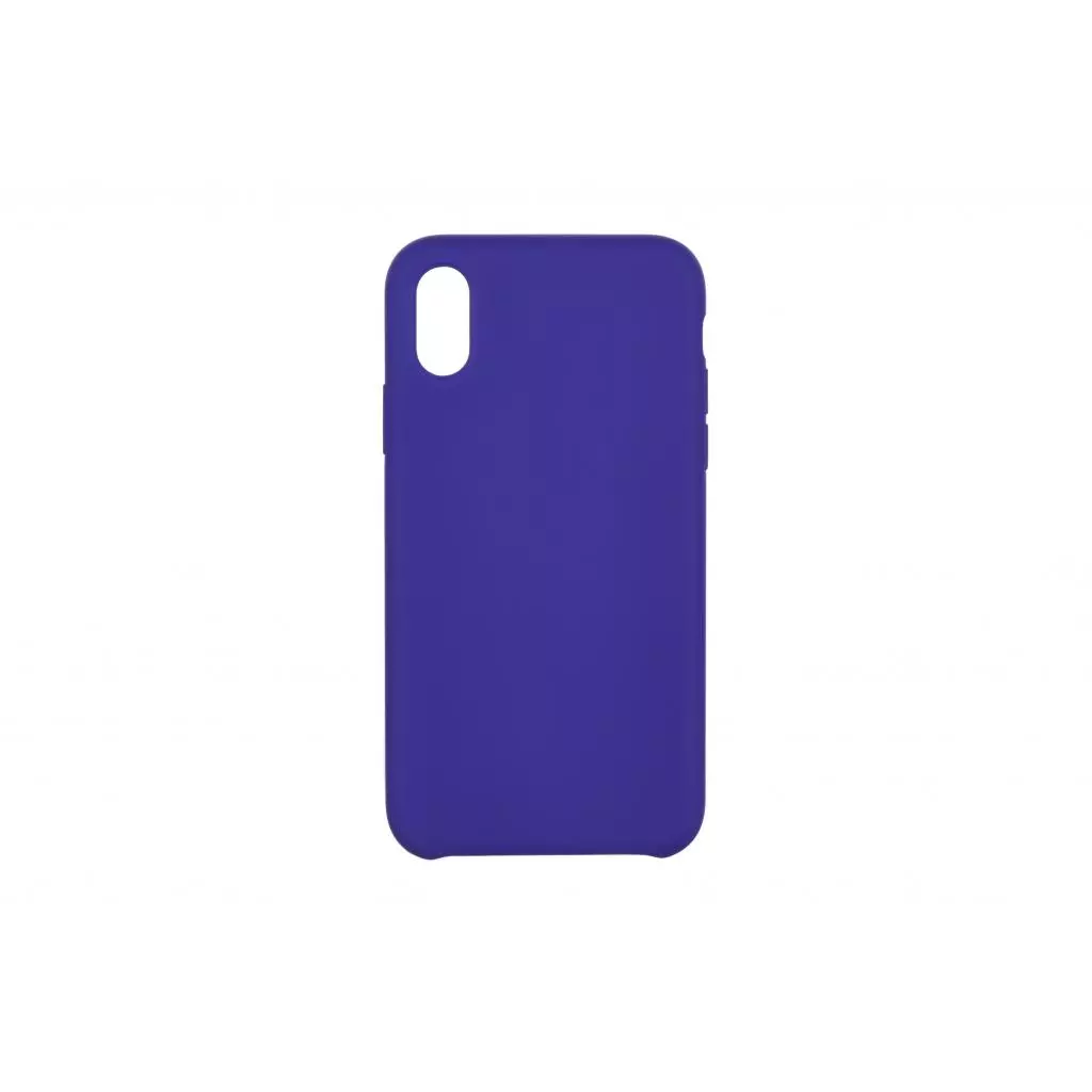 Чехол для моб. телефона 2E Apple iPhone XR, Liquid Silicone, Deep Purple (2E-IPH-XR-NKSLS-DP)