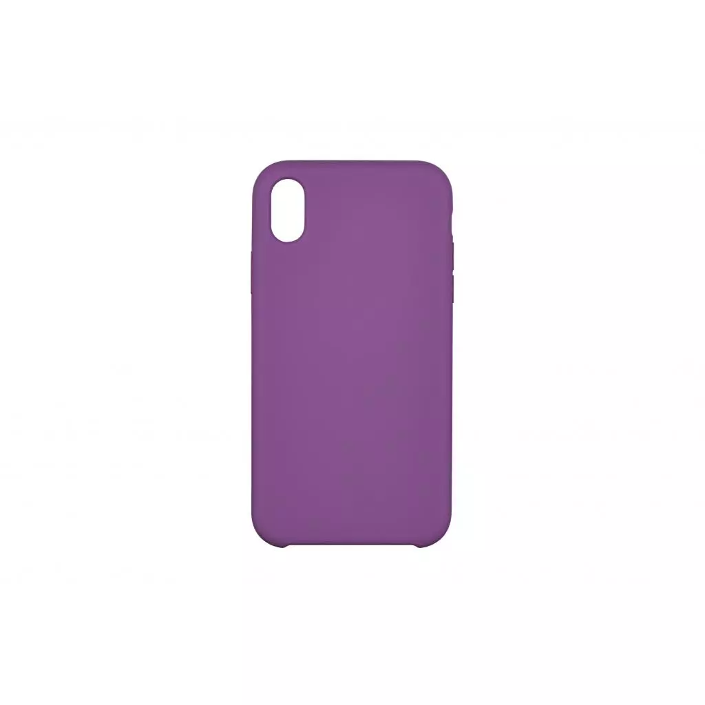 Чехол для моб. телефона 2E Apple iPhone XR, Liquid Silicone, Purple (2E-IPH-XR-NKSLS-P)