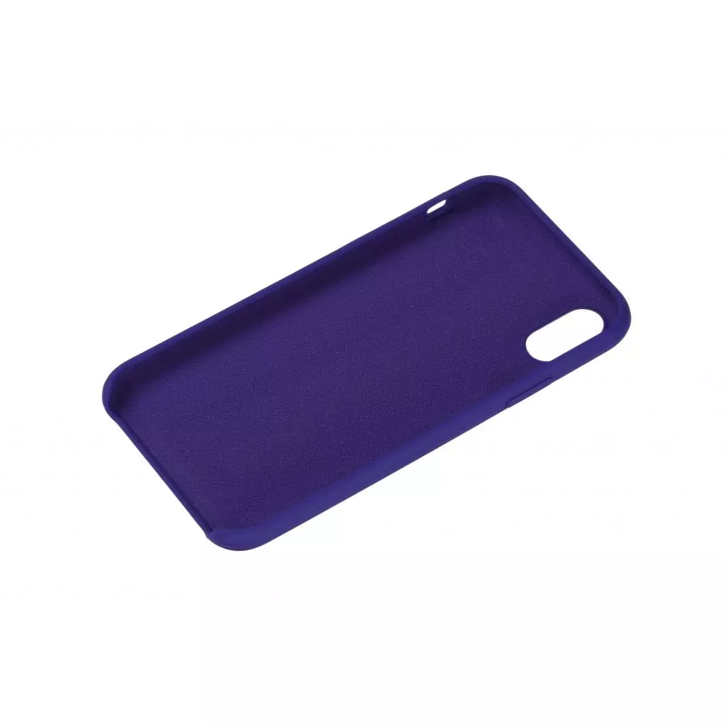 Чехол для моб. телефона 2E Apple iPhone XS, Liquid Silicone, Deep Purple (2E-IPH-XS-NKSLS-DP) - 1 Чехол для моб. телефона 2E Apple iPhone XS, Liquid Silicone, Deep Purple (2E-IPH-XS-NKSLS-DP) - 1