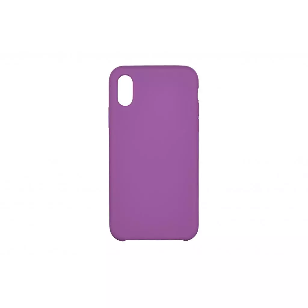 Чехол для моб. телефона 2E Apple iPhone XS, Liquid Silicone, Purple (2E-IPH-XS-NKSLS-P)