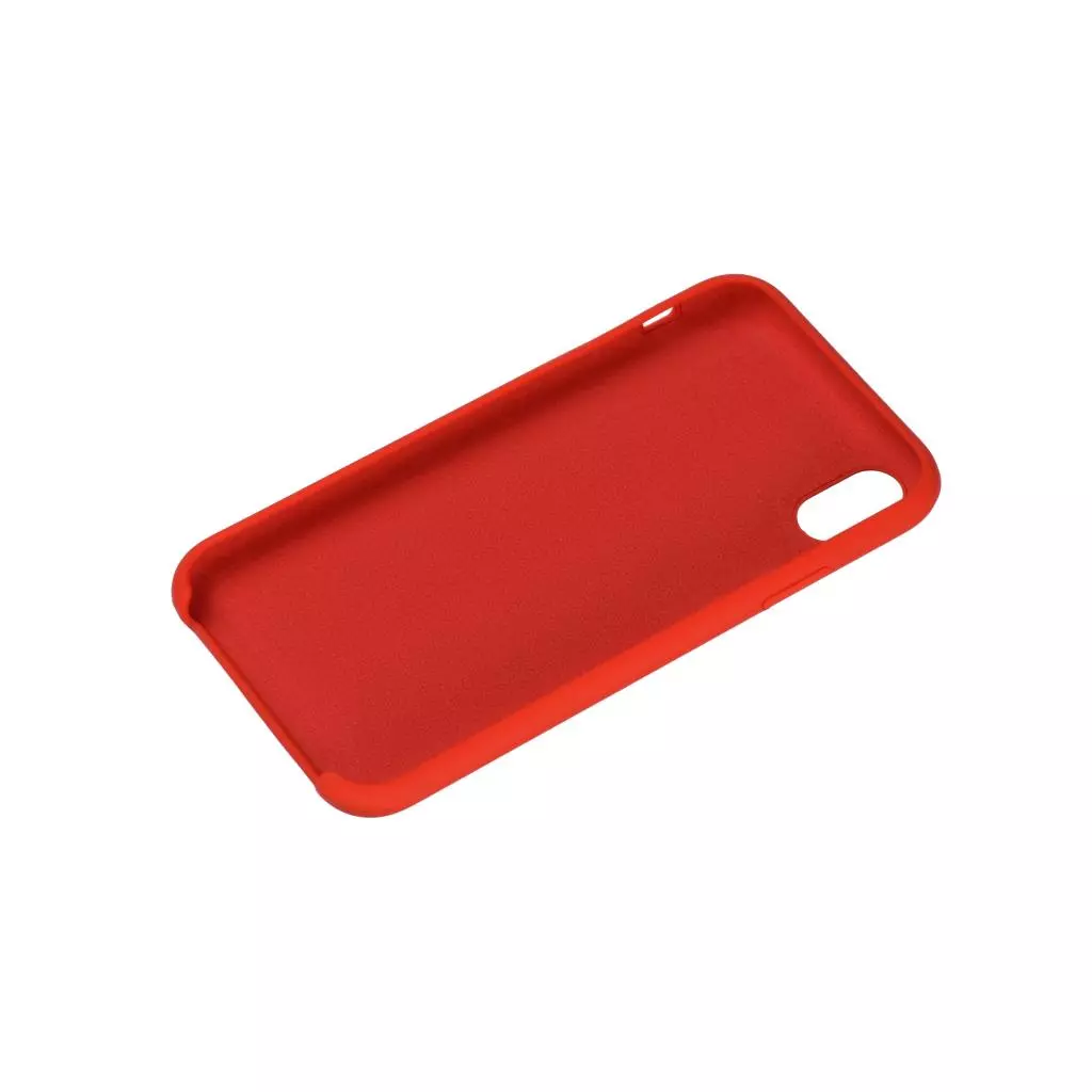 Чехол для моб. телефона 2E Apple iPhone XS, Liquid Silicone, Red (2E-IPH-XS-NKSLS-RD) - 1 Чехол для моб. телефона 2E Apple iPhone XS, Liquid Silicone, Red (2E-IPH-XS-NKSLS-RD) - 1