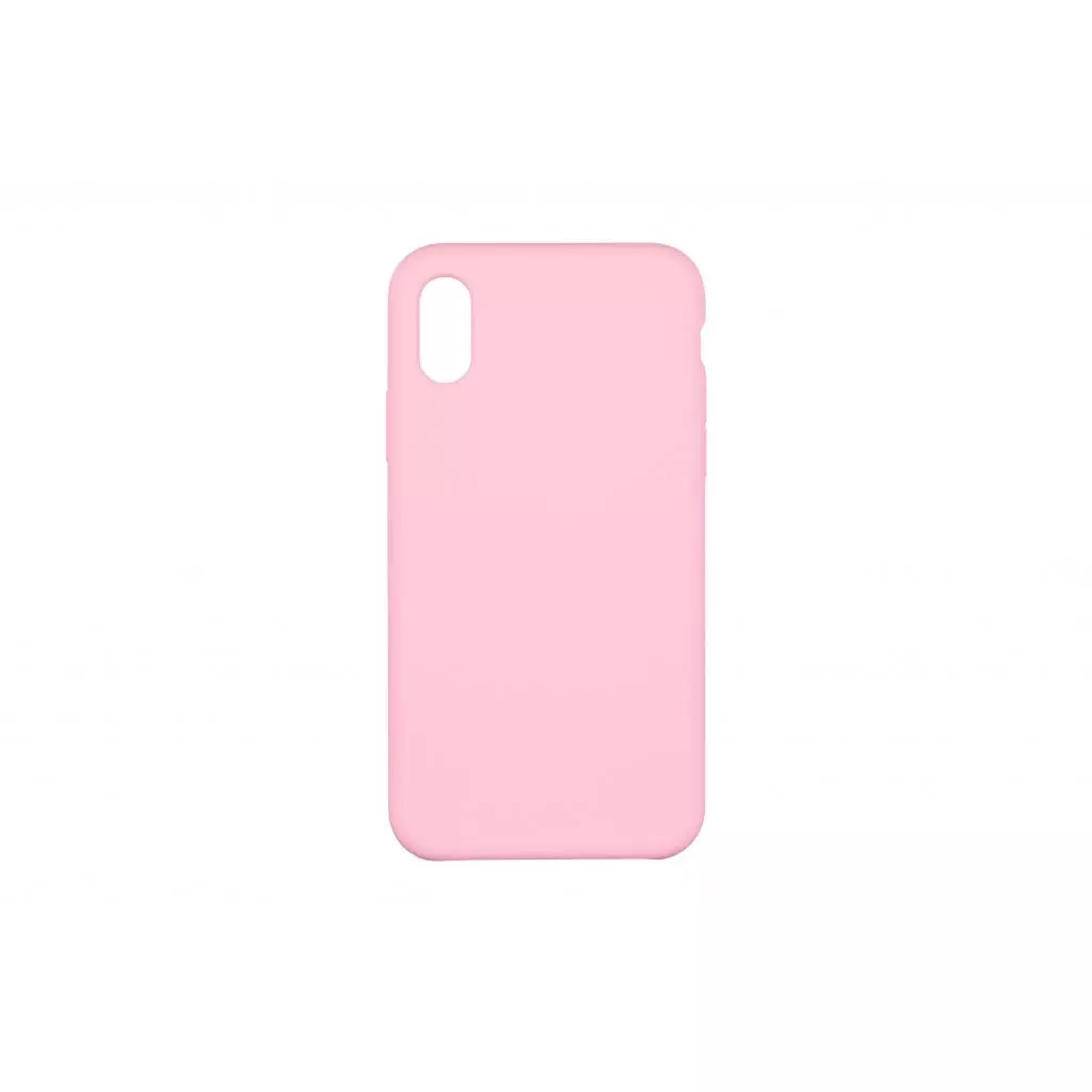 Чехол для моб. телефона 2E Apple iPhone XS, Liquid Silicone, Rose Pink (2E-IPH-XS-NKSLS-RPK)