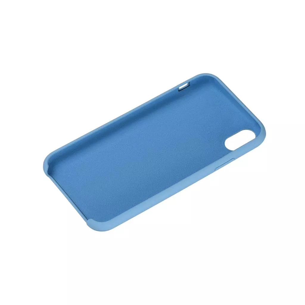 Чехол для моб. телефона 2E Apple iPhone XS, Liquid Silicone, Skyblue (2E-IPH-XS-NKSLS-SKB) - 1 Чехол для моб. телефона 2E Apple iPhone XS, Liquid Silicone, Skyblue (2E-IPH-XS-NKSLS-SKB) - 1