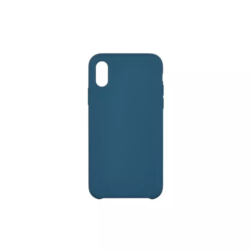 Чехол для моб. телефона 2E Apple iPhone XS, Liquid Silicone, Starblue (2E-IPH-XS-NKSLS-STB)