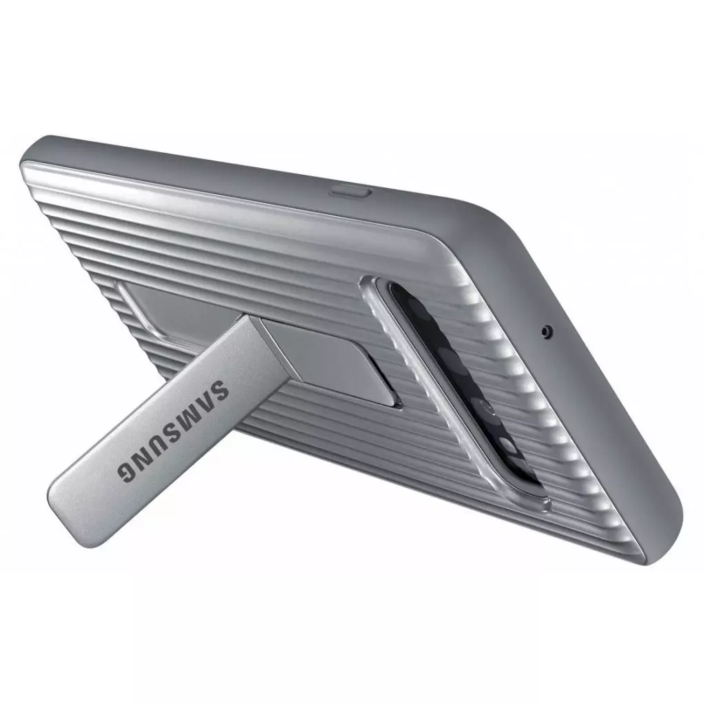 Чехол для моб. телефона Samsung Galaxy S10+ (G975) White Protective Standing Cover (EF-RG975CSEGRU) - 2 Чехол для моб. телефона Samsung Galaxy S10+ (G975) White Protective Standing Cover (EF-RG975CSEGRU) - 2