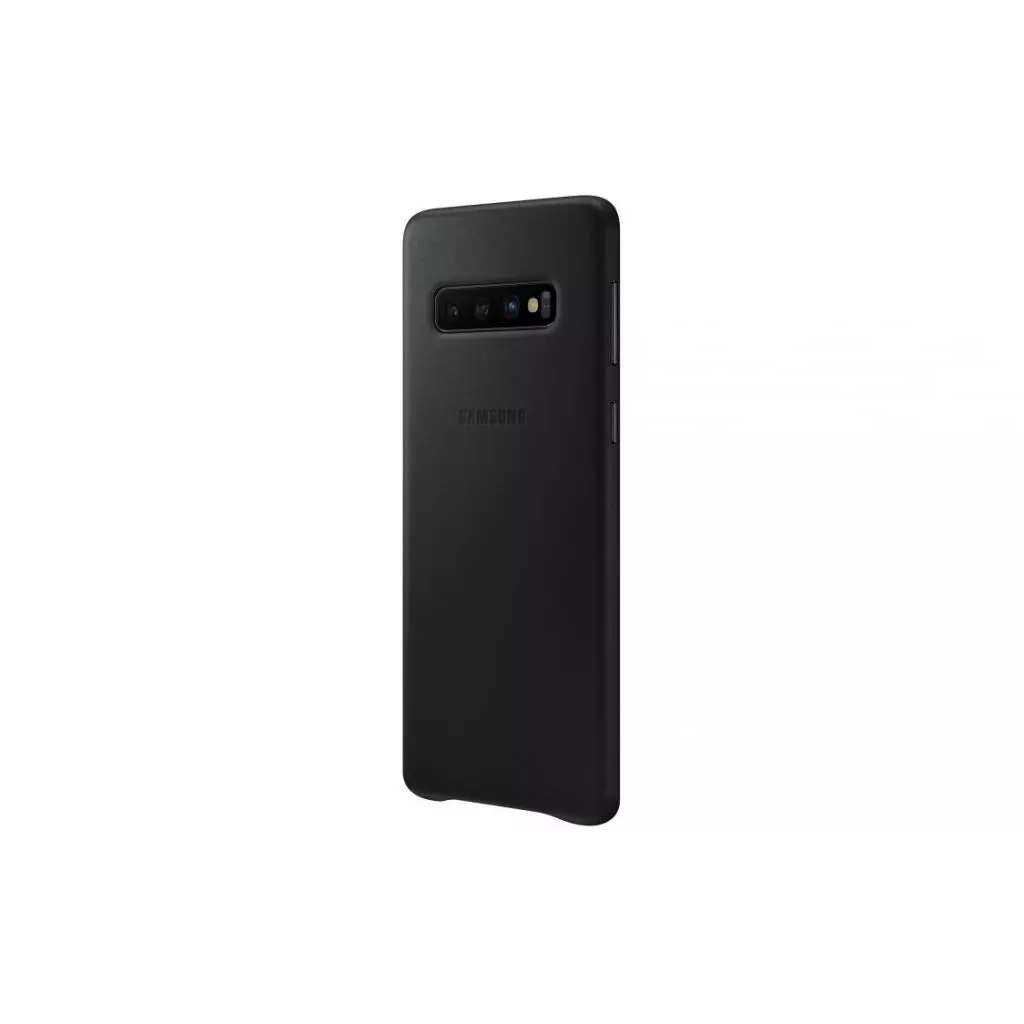 Чехол для моб. телефона Samsung Galaxy S10 (G973) Black Leather Cover (EF-VG973LBEGRU) - 2