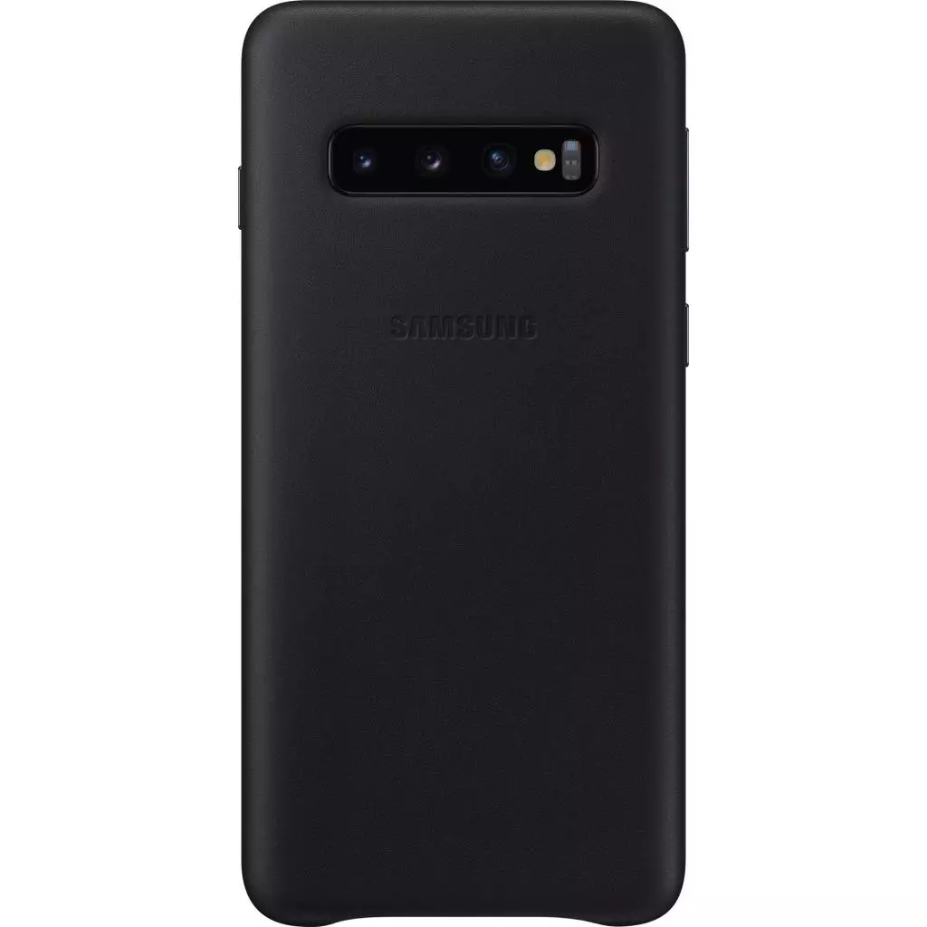 Чехол для моб. телефона Samsung Galaxy S10 (G973) Black Leather Cover (EF-VG973LBEGRU)