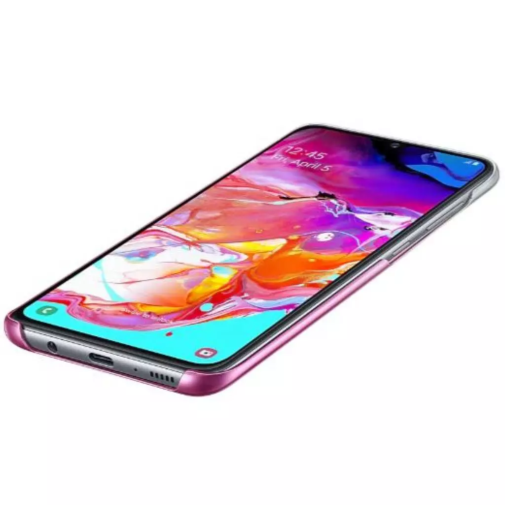 Чехол для моб. телефона Samsung Galaxy A70 (A705F) Pink Gradation Cover (EF-AA705CPEGRU) - 3 Чехол для моб. телефона Samsung Galaxy A70 (A705F) Pink Gradation Cover (EF-AA705CPEGRU) - 3