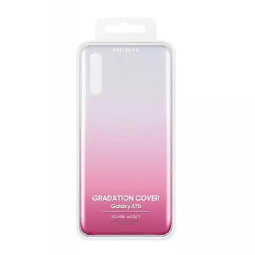 Чехол для моб. телефона Samsung Galaxy A70 (A705F) Pink Gradation Cover (EF-AA705CPEGRU) - 4 Чехол для моб. телефона Samsung Galaxy A70 (A705F) Pink Gradation Cover (EF-AA705CPEGRU) - 4