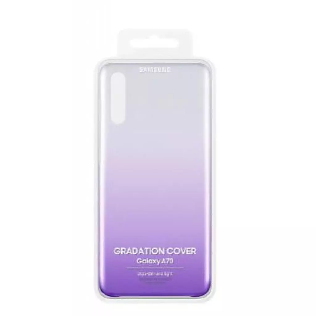 Чехол для моб. телефона Samsung Galaxy A70 (A705F) Violet Gradation Cover (EF-AA705CVEGRU) - 4 Чехол для моб. телефона Samsung Galaxy A70 (A705F) Violet Gradation Cover (EF-AA705CVEGRU) - 4